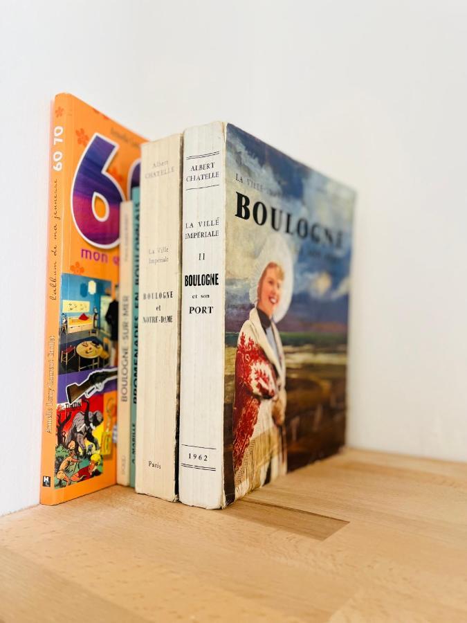 Appart VINTAGE SEVENTIES 4 à 6 pers, centre ville Boulogne-sur-Mer Esterno foto